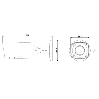2MP CCTV Bullet-Kamera HAC-HFW2221R-Z-IRE6