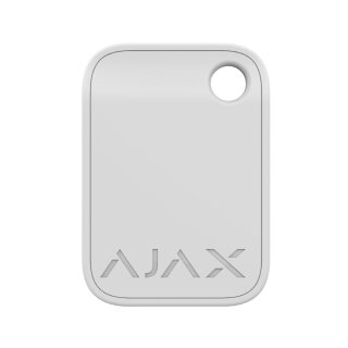 Kontaktloser Schlüsselanhänger zur Systemsteuerung Ajax Tag weiß