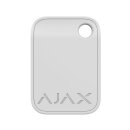 Kontaktloser Schlüsselanhänger zur Systemsteuerung Ajax Tag weiß