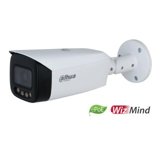 IPC-HFW5849T1-ASE-LED, 8MP, 2,8mm Linse, IP Bullet-Kamera Full-Color