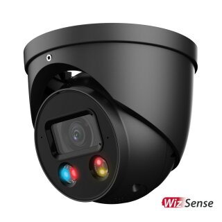 4MP IP Eyeball-Kamera Full-Color-Technologie aktiver Abschreckung IPC-HDW3449H-AS-PV-S3-B (schwarz)