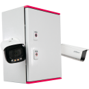 Kompakte Video-Überwachungsbox, 2 Kameras mit Aktiver Abschreckung