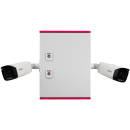Kompakte Video-Überwachungsbox, 2 Kameras mit TrueColor-Technologie