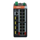 21/16-Port Gigabit Industrial Switch mit 16-Port PoE (Managed) PFS4420-16GT-DP