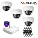1MP Videoüberwachungs-Set inkl. CCTV Kameras und...