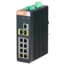11/8-Port Gigabit Ethernet mit 8-Port Gigabit PoE Switch...